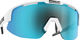 Bliz Matrix Sports Glasses - shiny white | smoke-blue