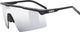 uvex flowline Brille - black matt | mirror silver