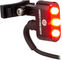 Luz tra. Airstream 2 Tail Light2 LED c. mont. tija sillín aprob. StVZO - negro/tija de sillín