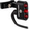 Luz tra. Airstream 2 Tail Light2 LED c. mont. tija sillín aprob. StVZO - negro/tija de sillín