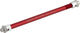 FollowMe Adaptador de eje pasante de 12 mm de aluminio - rojo/12 mm, 1,5 mm, 178 mm