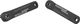 Rotor ALDHU 3D+ Kurbelgarnitur mit Direct Mount Spidering, noQ - schwarz-matt | 175,0 mm 36-52