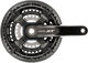 XT FC-T8000 Hollowtech II Crankset w/ Chain Guard - black/170.0 mm 26-36-48