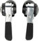 microSHIFT BS-T09 2-/3-/9-speed Bar End Shifters - black/2/3x9 speed