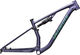 Specialized Kit de cuadro Chisel 29" - gloss mauve metallic-oasis tint over flake silver | 44 mm | M