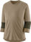 Patagonia Maillot para damas Merino 3/4 Sleeve Bike - seabird grey/S