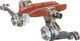 PAUL Freno de llanta Neo-Retro Cantilever Short Pull - polished/Ruada trasera o delantera