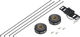 bc basic Set de Roues Race Ultegra Disc Center Lock 28" - noir | Set de 28" (avant 12x100 Dynamo + arrière 12x142) Shimano