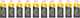PowerGel Original - 10 Stück - strawberry-banana/410 g