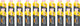 PowerGel Original - 20 unidades - strawberry-banana/820 g