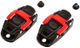 Caliper Buckles - red/universal