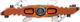 OneUp Components Clip Pedals clipless pedals - orange