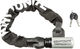 Kryptonite KryptoLok® 2 Integrated Chain bike lock - black-grey-white/55 cm