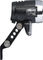 Axa Luz delantera Blueline 50 E6-12V con homologación StVZO - negro