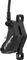 TRP DH-R EVO Disc Brake - black/Rear wheel/Right (side-specific)