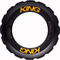 Chris King Centre Lock Lockring - two tone-black-gold