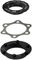 Adaptador de disco de frenos Center Lock a 6-Agujeros para Road - negro/universal