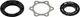 Adaptador de disco de frenos Center Lock a 6-Agujeros para Road - negro/universal