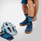 Endura Calcetines BaaBaa Merino a rayas - blueberry