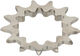 Piñón Fixed Gear 1/8" - silver/13 dientes