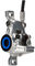 Magura MT Trail SL Carbotecture v+h Set Scheibenbremse - schwarz-chrom-blau/Satz (VR + HR)