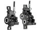Set de frenos de disco d+t MT Trail Sport Carbotecture® - negro-mystic grey/set (RD + RT)