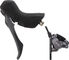 Shimano GRX Scheibenbremse BR-RX820 + BL-RX820 - schwarz-grau/Vorderrad/links (seitenspezifisch)