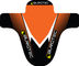 Burgtec Guardabarros de Moto - orange-black