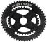 Rotor Double Chainring DM Spidering for ALDHU / VEGAST / INPower, Q-Rings - black-matte/34-50 tooth