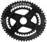 Rotor Double Chainring DM Spidering for ALDHU / VEGAST / INPower, Q-Rings - black-matte/36-52 tooth