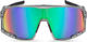 CHPO Henrik sports glasses - transparent grey/rainbow mirror