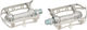 MKS SYLVAN ROAD Platform Pedals - silver/universal