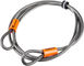 KryptoFlex® Looped Cable Endschlaufenkabel - silber/213 cm