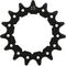 KMC Rohloff Wide Sprocket for E-Bikes - black/15 tooth