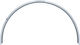 H1 Fender Set - smooth fluted-aluminium/43 mm / 28"
