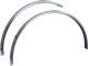 H1 Fender Set - fluted hammered-aluminium/43 mm / 28"
