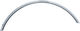 H1 Fender Set - fluted hammered-aluminium/43 mm / 28"
