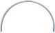 H31 Fender Set - smooth hammered-aluminium/45 mm / 28"