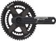 Rotor INPower DM Road Powermeter Kurbelgarnitur mit Spidering, Q-Rings - schwarz/175,0 mm 36-52