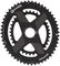 Rotor INPower DM Road Powermeter Kurbelgarnitur mit Spidering, Q-Rings - schwarz/175,0 mm 36-52