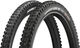 Maxxis Minion DHF / DHR II Dual EXO TR 27.5" Folding Tyre Set - black/27.5x2.3
