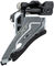 Shimano XT FD-M8100 2-/12-speed Front Derailleur - black/mid clamp / side-swing / front-pull