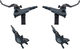 Set de Freins à Disque av+arr SLX BR-M7100 J-Kit - noir/set (roue avant et arrière)