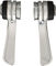Shimano Set de manetas cambios d+t SL-R400 2-/3-/8-vel. p. cuadros de aluminio - plata