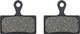 GALFER Plaquettes de Frein Disc Standard pour Shimano - semi-métallique - acier/SH-008