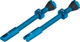 Peaty's Holeshot Fast Flow tubeless valves - turquoise | Presta Valve (SV) | 60 mm