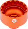 bc basic Clef de Boîtier à Culasse Shimano - orange/universal