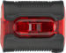 Luz trasera Ixback Senso LED con aprobación StVZO - negro-rojo/universal