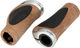 Ergon GP1 BioKork Gripshift Grips for Twist Shifters (Two-Sided) - black-cork/S