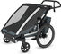 Thule Chariot Cross 2 double Kinderanhänger - dark slate/20"